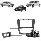 Moldura Painel Multimidia 2 Din Gol 20082012 Voyage 20082012 Saveiro Cross 20082012 Saveiro Tropper 20082012
