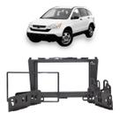 Moldura Painel Multimidia 2 Din Mp5 Dvd Honda CR-V 2007 Até 2011 Preto Completa Moldura Painel Multimidia 2 Din Mp5 Dvd Honda CR-V 2007 Até 2011 Preto Completa
