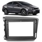 Moldura Painel Multimidia 9 Polegadas Honda Civic 2012 2013 2014 2015 2016