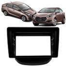 Moldura Painel Multimídia 9 Polegadas para Hyundai HB20 G1 2012 a 2019 2 Din Padrão Chinês - Fiamon
