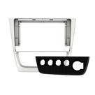 Moldura Painel Multimidia Gol Voyage Saveiro G6 9 Polegadas - Prata