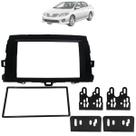 Moldura Painel Multimidia Mp5 Corolla Preta 2Din JP CH