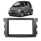 Moldura Painel para Central Multimidia 7 Pol Smart Fortwo 2009 e 2010