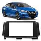 Moldura Painel Para DVD Player 7 Polegadas 2 Din Nissan Versa 2021 2022