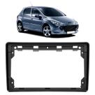 Moldura Painel Peugeot 307 2002 2008 2012 9 Pol p/ Central Multimidia