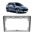 Moldura Painel Peugeot 307 2002 2008 2012 9 Pol p/ Central Multimidia