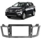 Moldura painel rav4 13/18 10 pol grafite toyota