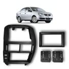 Moldura Painel VW Polo 2004 A 2011 Para Multimídia 9 Polegadas Preta Moldura Painel VW Polo 2004 A 2011 Para Multimídia 9 Polegadas Preta
