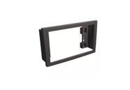 Moldura Para Aparelho De Som Dvd 2 Din Captiva - Preta