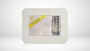 Moldura Para Ar Condicionado Regulável branca De 5600 a 30.000btus