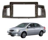 Moldura para central multimidia mp5 9 pol 2 din toyota corolla 2003 a 2006 Moldura para central multimidia mp5 9 pol 2 din toyota corolla 2003 a 2006