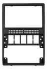 Moldura para central multimidia mp5 gol g2 parati g2 saveiro g2 2 din preta Moldura para central multimidia mp5 gol g2 parati g2 saveiro g2 2 din preta