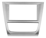 Moldura para central multimidia mp5 gol g6 voyage g6 saveiro g6 2 din preta ou prata