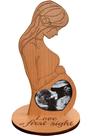 Moldura para Foto de Ultrassom - Heart's Sign Baby - Para Gestantes