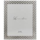 Moldura para fotos Lawrence Frames Metal Diamond Pattern 8x10