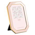 Moldura para fotos RICHFOCUS Enamel 4x6 Octagon Pink Metal Frame