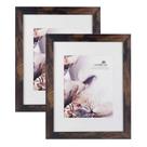 Moldura para fotos Scholartree Wooden Brown 28x36cm, conjunto de 2