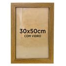 Moldura Para Quadro Decorativo 30x50cm Foto Quebra-Cabeça com Vidro - Várias Cores