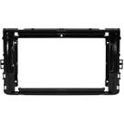 Moldura para Rádio 9 Polegadas Virtus / T-Cross 19 em diante Preto