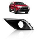 Moldura Parachoque Dianteiro Outlander 2016 a 2018 Cromado Moldura Parachoque Dianteiro Outlander 2016 a 2018 Cromado