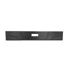 Moldura placa Strada 2020 a 2023 traseiro central preto - 3564