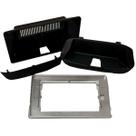 Moldura Prata Específica Para Onix Com Chicote Principal Alto Falante Buzzer E Kit de Instalação Moldura Prata Específica Para Onix Com Chicote Principal Alto Falante Buzzer E Kit de Instalação