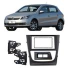 Moldura Preta Embutir Painel Central Multimídea Ar Suporte Dvd Player Encaixe Padrão 2 Din Moldura Preta Embutir Painel Central Multimídea Ar Suporte Dvd Player Encaixe Padrão 2 Din