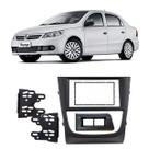 Moldura Preta Embutir Painel Central Multimídea Ar Suporte Dvd Player Encaixe Padrão 2 Din Moldura Preta Embutir Painel Central Multimídea Ar Suporte Dvd Player Encaixe Padrão 2 Din