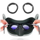 Moldura protetora de lente VR para fone de ouvido Meta Quest 3 Growalleter