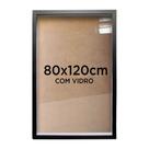Moldura Quadro Cofre Porta Objetos Caixa Alta 4,5cm 80x120m - Várias Cores