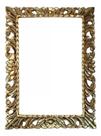 Moldura Quadro Madeira Entalhada Folhada A Ouro 55x75 cm Moldura Quadro Madeira Entalhada Folhada A Ouro 55x75 cm