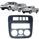Moldura Rádio 1 Din Gol G4 Parati Saveiro 2006 à 2009 5 Botões Preta Painel Som Expex Epx Vw-534