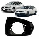 Moldura retrovisor c/ furo pisca - polo / virtus ( ld )