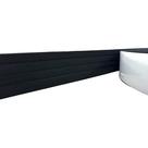 Moldura Roda Meio Ripado Eva Adesivo Lua 5cmx5mm 25 Metros