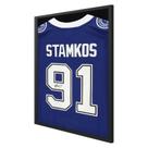 Moldura Shadow Box de 16 x 20 cm com frente de acrílico para exibição em Jersey