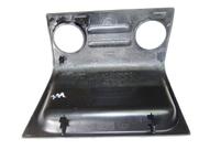 Moldura ( Somente Moldura ) ( Preta ) Dos Comandos De Ventilacao ( Fiesta Rocam - 2006 - Sem Aquecedor Sem Ar Condicionado ) - 2S65A046A04AB