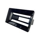 Moldura Universal Automotiva p/ Central Multimídia 9" Traseira 1DIN Cor Preto Uppertech - 5829