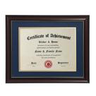 Molduras de diploma ELSKER&HOME Classic em madeira de cerejeira 21x29,7 cm