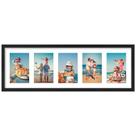 Molduras para fotos, colagem, decoração de parede, DecoruHome, 8x24, pretas