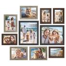 Molduras para Fotos SONGMICS - Kit Collage com 10 Molduras (2x 20x25cm + 4x 13x18cm)