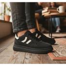 Moleca 5816.101 Feminino Lançamento Sneaker Reality - Preto - 37