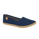 Moleca Sapatilha Feminina Azul Marinho de Lona Casual