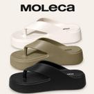 Moleca - Tamanco Flatform Feminino Slide - Ref.: 5579.100 Cor:PretoTamanho:39