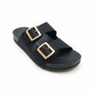 Moleca Tamanco Preto Glitter Mini Shine Essencial Feminina - Moleca Tamanco Preto Glitter Mini Shine Essencial Feminina -