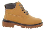 Molekinho Coturno Inf Masculino 2144 214 31251 66311 Mostarda - MOSTARDA