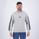 Moletom Adidas 3S Cinza