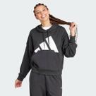 Moletom Adidas Big Logo com Capuz Feminino Preto