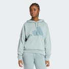 Moletom Adidas Big Logo com Capuz Feminino Verde