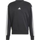 Moletom Adidas Essentials 3 Listras 6372 Preto Cor:PretoTamanho:GG