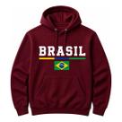 Moletom Adulto Estiloso Brasil Copa Hexa Unissex Macio Confortavel Premium Inverno Quentinho Moletom Adulto Estiloso Brasil Copa Hexa Unissex Macio Confortavel Premium Inverno Quentinho